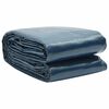 vidaXL Film solaire de piscine flottant PE 210 cm Noir et bleu