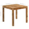 vidaXL Table &agrave; manger Bois de manguier massif 82x80x76 cm