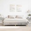 vidaXL Cadre de lit sans matelas gris b&eacute;ton 180x200 cm bois ing&eacute;nierie
