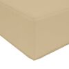 vidaXL Coussin de Si&egrave;ge d'Ext&eacute;rieur Beige 115 x 40 x 8 cm
