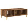 vidaXL Table basse Bois ancien 102 x 55 x 35 cm Bois d'ing&eacute;nierie