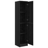 vidaXL Highboard Chêne noir 35 x 39 x 168 cm Bois d'ingénierie
