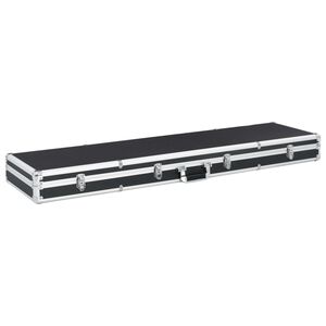 vidaXL Mallette pour arme &agrave; feu Noir 134 x 35 x 12 cm Aluminium