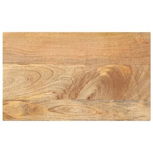 vidaXL Dessus de table 50x20x3,8 cm rectangulaire bois massif manguier
