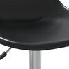 vidaXL Chaise pivotante de salle &agrave; manger Noir PP
