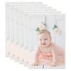 vidaXL Collage de cadres photo 5 pcs de mur table Argent&eacute; 70x90 cm MDF