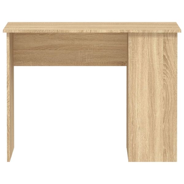 vidaXL Bureau ch&ecirc;ne sonoma 100x55x75 cm bois d'ing&eacute;nierie