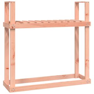 vidaXL Support pour bois de chauffage 110x35x108,5 cm Bois de douglas