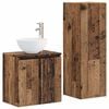 vidaXL Ensemble de mobilier de salle de bain 2 pc Bois ancien