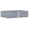 vidaXL Jardini&egrave;re gris 150x100 cm bois de pin massif