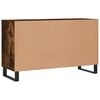vidaXL Buffet ch&ecirc;ne fum&eacute; 100x36x60 cm bois d'ing&eacute;nierie