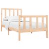vidaXL Cadre de lit sans matelas 90x200 cm bois de pin massif