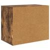vidaXL Maison pour chat Ch&ecirc;ne fum&eacute; 51 x 30 x 42 cm Bois d'ing&eacute;nierie