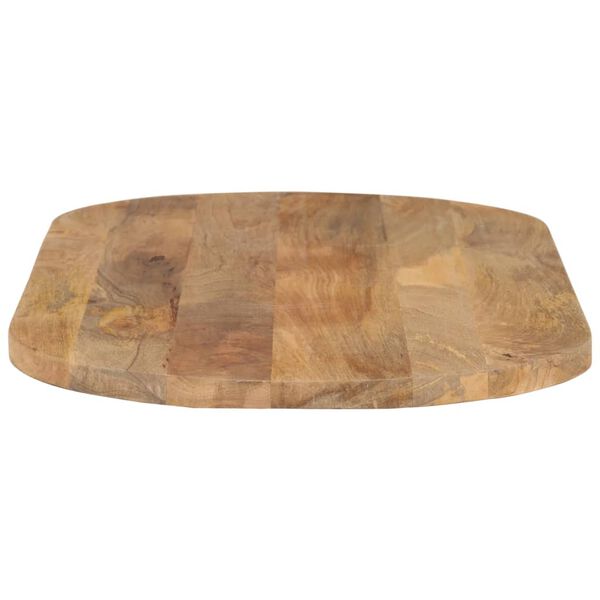 vidaXL Dessus de table 110x40x3,8 cm ovale bois massif de manguier