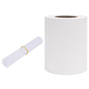 vidaXL Écran d'intimité de jardin PVC 35x0,19 m Blanc