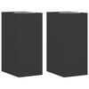 vidaXL Appliques murales ext&eacute;rieur 2 pcs aluminium moul&eacute; sous pression