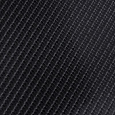 vidaXL Film de voiture Vinyle de fibre de carbone 4D Noir 152x200 cm
