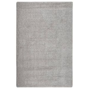 vidaXL Tapis shaggy antid&eacute;rapant Gris clair 200x290 cm