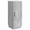 vidaXL Buffet Sonoma gris 33 x 34,5 x 87 cm Bois d'ing&eacute;nierie