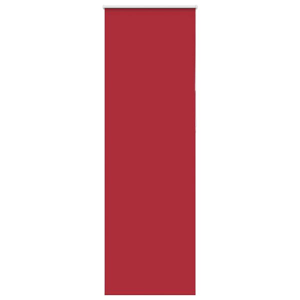 vidaXL Store enrouleur occultant rouge largeur du tissu 65,7 cm