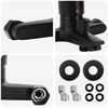 vidaXL Robinet de Douche Mixer Noir G 1 / 2 pouces