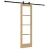 vidaXL Porte coulissante ORKDAL Naturel 61 x 198,5 cm