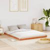 vidaXL Cadre de lit sans matelas cire marron 150x200cm bois pin massif
