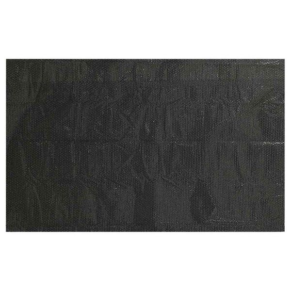 vidaXL Couverture de piscine rectangulaire 800x500 cm PE Noir
