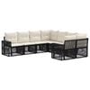 vidaXL Ensemble de canap&eacute; de jardin 8 pc 8-Nombre de places