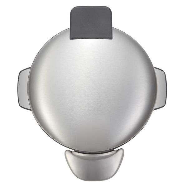 EKO Poubelle &agrave; p&eacute;dale BelleDeluxe 30 L Noir mat