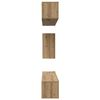 vidaXL Ensemble meuble TV 6 pcs ch&ecirc;ne artisanal 100 x 30 x 30 cm