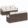 vidaXL Ensemble de canap&eacute; de jardin 7 pc 6-Nombre de places