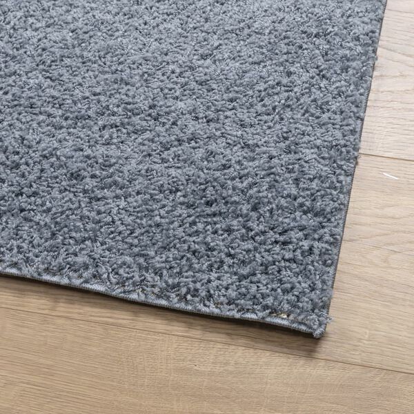 vidaXL Tapis shaggy PAMPLONA poils longs moderne bleu 200x280 cm