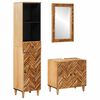 vidaXL Ensemble de Meubles de Salle de Bain avec tiroir 3 pcs