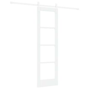 vidaXL Porte coulissante Blanc 61 x 198,5 cm