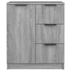 vidaXL Buffet Sonoma gris 60x30x70 cm Bois d'ingénierie