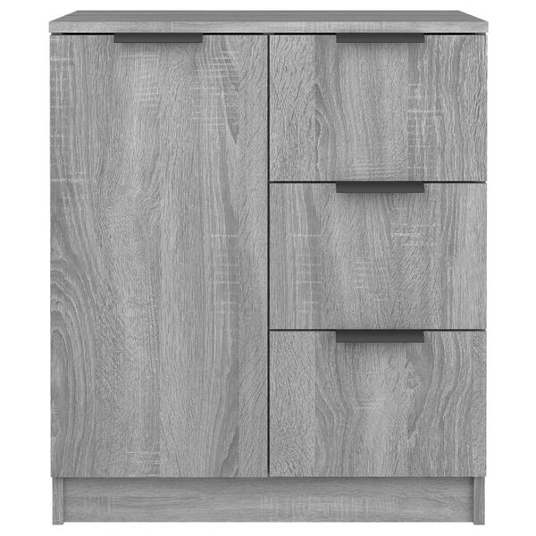 vidaXL Buffet Sonoma gris 60x30x70 cm Bois d'ingénierie