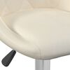 vidaXL Tabouret de bar Cr&egrave;me Velours