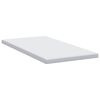 vidaXL Surmatelas Blanc 100 x 200 cm Tissu Jacquard