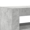 vidaXL Buffet Gris b&eacute;ton 116 x 30 x 75 cm Bois d'ing&eacute;nierie