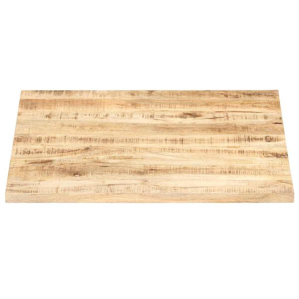 vidaXL Dessus de table Bois de manguier solide 25-27 mm 80x80 cm