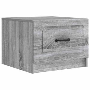 vidaXL Table basse Sonoma gris 49 x 50 x 37 cm Bois d'ing&eacute;nierie