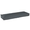 vidaXL Coussin Anthracite 120 x 40 x 8 cm Tissu Oxford