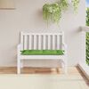 vidaXL Coussin de banc de jardin vert m&eacute;lang&eacute; 100x50x7 cm tissu