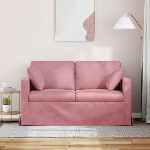 vidaXL Canap&eacute; Rose Dimensions globales: 138 x 78 x 80 cm (l x P x H)