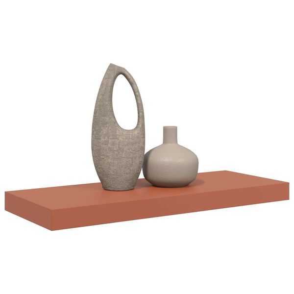 vidaXL &Eacute;tag&egrave;re Murale Rouge 60 x 23 x 4 cm Bois d'ing&eacute;nierie