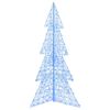 vidaXL Sapin de No&euml;l avec 240 LED Bleu 180 cm Acrylique