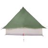vidaXL Tente Tipi avec toit Vert 358 x 296 x 258 cm taffetas