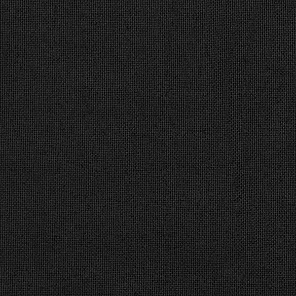 vidaXL Rideaux occultants Aspect lin avec &oelig;illets 2 pcs Noir 140x175cm