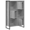 vidaXL Biblioth&egrave;que Gris Sonoma 68 x 30 x 108.5 cm Bois d'ing&eacute;nierie